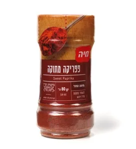 פפריקה מתוקה 80 גר