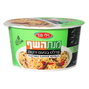 נודלס ירקות 70 גרם