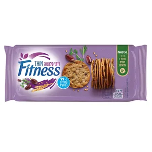 קרקר עם דגנים מלאים. זיתי קלמטה ועשבי טיבול. 140 גרם
