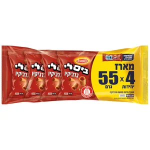 ביסלי ברביקיו מארז 4x55 גרם מוגבל ל-2