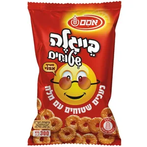 בייגלה שטוחים מלוחים אוסם 300 גרם