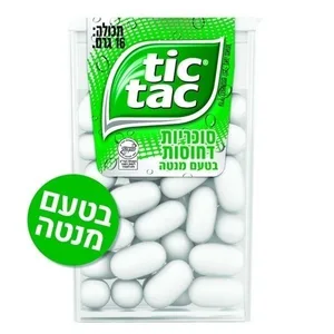 טיק טק ירוק בטעם מנטה 16 גרם