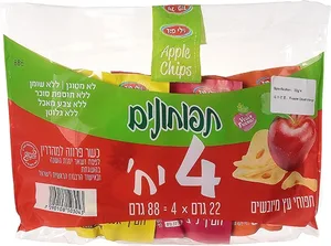 תפוחונים תפוחי עץ מיובשים 4×22 גרם