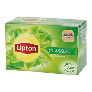 תה ירוק ליפטון, 20 יחידות
